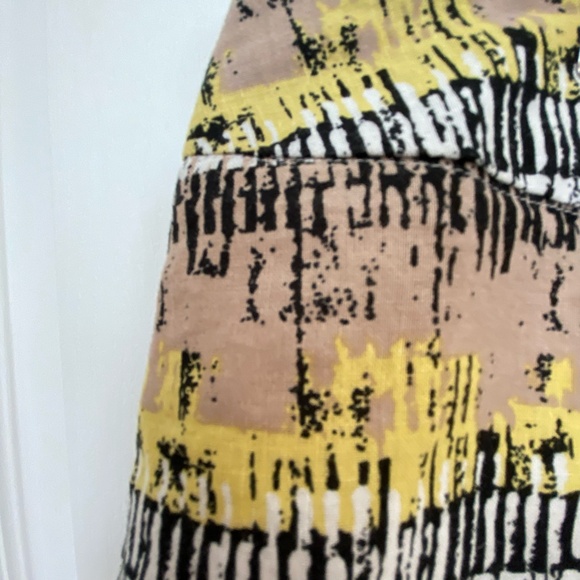 Studio Point Plus Colourful Linen Blend Mid Length Office Work  Skirt- Sz-18 - Picture 5 of 16